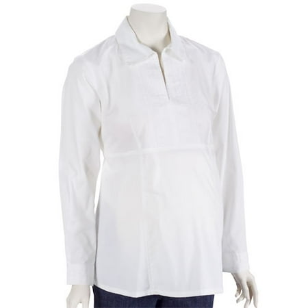 Embroidered Cotton Maternity Blouse