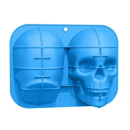 

gakvbuo Halloween Decorations Clearance Large Skull Cake Pan Haunted Baking Cake Mold For Halloween And Birthday Party