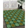 thumbnail image 2 of Ahgly Company Indoor Rectangle Patterned Dark Forest Green Area Rugs, 8' x 10', 2 of 6