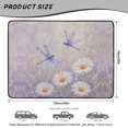 thumbnail image 7 of Xixirimido Heavy Duty Cargo Liner Floor Mat All Weather Trunk Protection, Universal Anti-slip Car Trunk Mat for Car Van SUV Sedan 29" x 39", Daisy Flower Dragonfly, 7 of 7