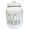 thumbnail image 1 of Rae Dunn Ceramic Long Letter Mom's Kitchen Cookie Canister, 1 of 2