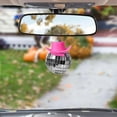 thumbnail image 1 of Disco Cowboy Hat Car Rearview Hanging Ornament Shiny Reflective Decorative Charm Accessory for Vehicle Interior, 1 of 6
