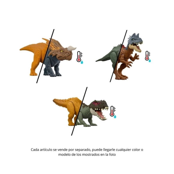 Vehículo de Colección Jurassic World Dino Reveal Paquete de BatallaVarios Modelos 1 pieza