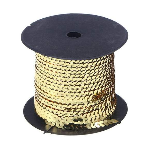 ADDHAT Sequin Ribbon for Bridal Wedding Decorations, Textile Crafts, Sewing, and Projects