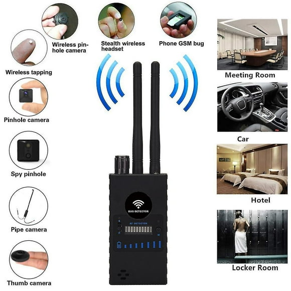 Anti Spy Detector, Bug Detector, Auto Gps Signal Positioning Detector Hidden Camera Detectors For