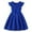 Blue, variant on ZACPNCV Toddler Girls Tutu Dresses Party Formal Birthday Summer Puff Short Sleeve Tulle Little Girls Dress Hot Pink 3-4 Years