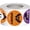 3.8CM, variant on 500Pcs/Roll Halloween Candy Bag Sticker Decorative Closures Seal Label Envelope Paster With Strong Adhesive Backing