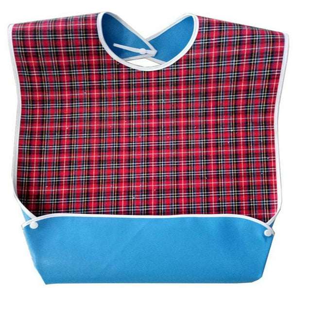Large Waterproof Aprons Adult Mealtime Bibs Disability Clothes Bib Cook Protector Tool Aid Cook Dining Clothes Washable
