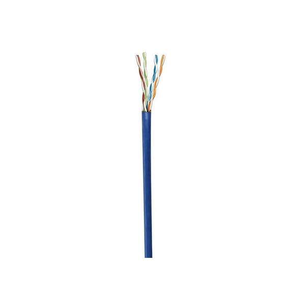 Bobina de Cable Cat5e UTP Caja con 305 m, azul, 24 AWG, Sólido. INTELLINET NETWORK SOLUTIONS 362-344