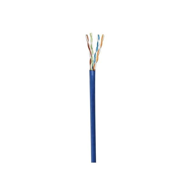Bobina de Cable Cat5e UTP Caja con 305 m, azul, 24 AWG, Sólido. INTELLINET NETWORK SOLUTIONS 362-344