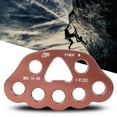 thumbnail image 2 of XingJian LLC Multi Anchor Point Rock Climbing Gear: 8-Hole Outdoor Paw Rigging Plate, 2 of 10