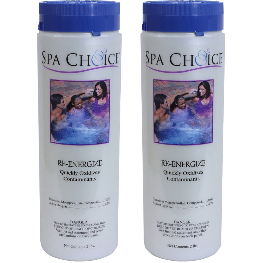 Spa Choice ReEnergize NonChlorine Shock for Spas and Hot Tubs, 2Pounds