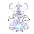 thumbnail image 1 of Shot Dispenser Party Drink - Dispenser with 6 Shot Glasses Set, Acrylic Touchless Liquor Dispenser, Fun Bar Accessories, 1 of 1