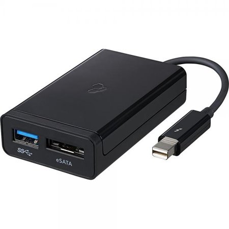 UPC 814556010013 product image for Kanex Thunderbolt to eSATA plus USB 3.0 Adapter | upcitemdb.com