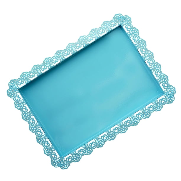 Encaje Rectangular Hierro Postre Fruta s Decor S s Gloria Soporte para pastel de bodas