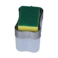 thumbnail image 4 of Dispensador de Jabón para Platos, Bomba de Jabón Líquido de Cocina Esponja de 500 ml de Plástico para la escuela para restaurante para la oficina, 4 of 7