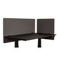 thumbnail image 4 of Reclaim 24" W x 24" H Desktop Single Privacy Panel - Slate Gray, 4 of 10