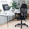 thumbnail image 2 of Silla de Oficina Ergonomica Midtown Concept Reclinable Negra, 2 of 8