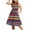 Multicolor E, variant on WRKEKC Girls Polka Dot Dress Spaghetti Strap Sleeveless Layered Dress With Pockets Casual Summer Sundress for 2-12 Years