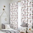 thumbnail image 5 of Blackout Kids Curtains,White Cow Strawberry Heart Pattern Childrens Insulated Curtains Set Of 2,Bedroom Essentials,Toddler Room Decor 52x84in(132x213cm), 5 of 5