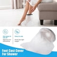 thumbnail image 4 of Waterproof Cast Cover Leg for Adult Ankle Shower Bath Watertight Foot Protector Wounds for Swimming Bath Accessories, 4 of 5