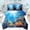 Blue Orange, variant on Erosebridal Kids Kawaii Ocean Teal Turtle Twin Bedding Sets 7-Piece,Sea Animal Bedding Comforter Set For Teens Boys Girls,Luxury Bedroom Decor