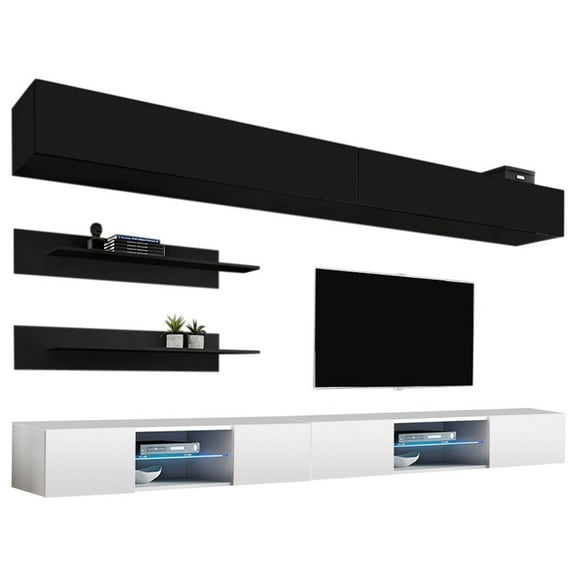 Fly I 33TV Wall Mounted Floating Modern Entertainment Center