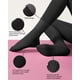 thumbnail image 3 of Calcetines de pilates REACH STAR, 4 pares, antideslizantes, con volantes, negros, 3 of 6