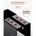 thumbnail image 5 of Concealed Joist Hanger,2x4"Outdoor Concealed-Flange Joist Bracket with Screws,Steel Light Joist Hangers for 1.93x3.62"/ 49x92 mm Beam,Swing,Fence,Wooden Slides,24 Pcs, 5 of 12