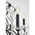 thumbnail image 3 of St. Francis 6 Light Dark Bronze Chandelier Clear Royal Cut Crystal, 3 of 6