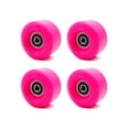 thumbnail image 1 of fastboy 4 Pcs Roues de Remplacement pour Patins à Roulettes Accessoires Modifiés Roues Épaisses pour Patins à Roulettes avec Roulements Accessoire de Sport Rose Rouge, 1 of 8