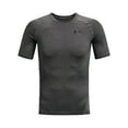 thumbnail image 5 of Under Armour Mens HeatGear Compression Short-Sleeve T-Shirt Carbon Heather 090/Black XX-Large, 5 of 6