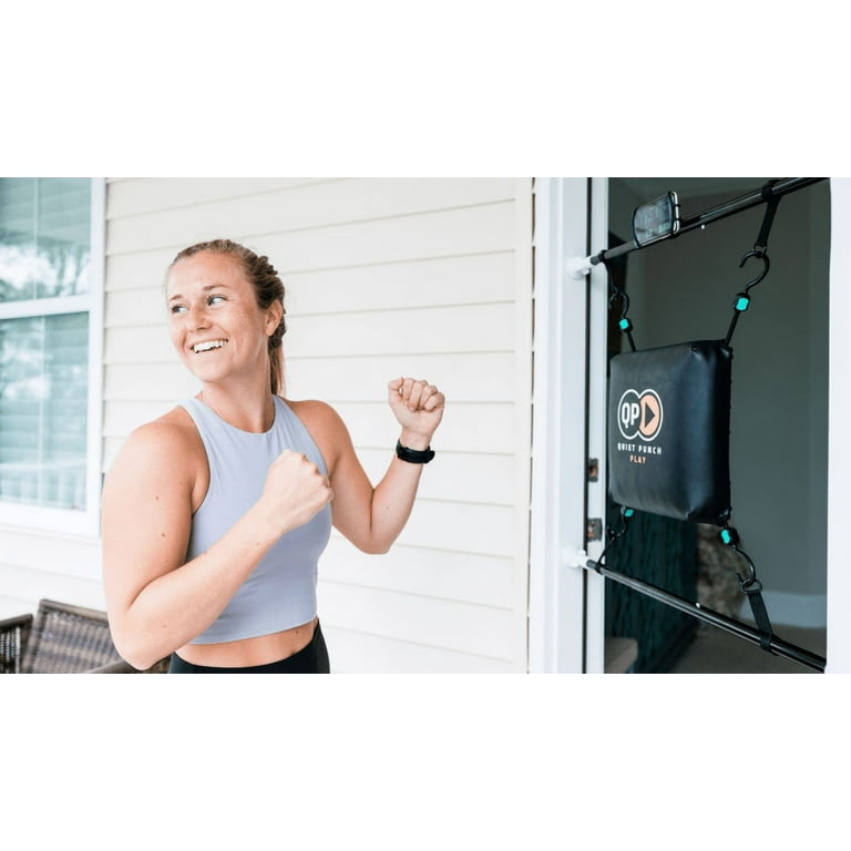 Quiet Punch Doorway Boxing Equipment Home Punching Bag with Punch Tracker Walmart