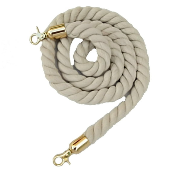 Natural Soft Cotton Rope Twisted Rope Perfect for Dog Cats Rope Toy Tree Hanging Swing