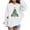 White, variant on Lorytime Kids Hooded Sweatshirt for Girl Boys Christmas Tree Sweatshirt Long Sleeve Tops Drop Shoulder Festive Pullover