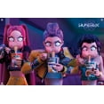 thumbnail image 4 of Netflix KPop Demon Hunters (2025) - Huntrix Noodles Wall Poster with Push Pins, 14.725" x 22.375", 4 of 4