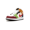 thumbnail image 4 of JORDAN GRADE SCHOOL Air Jordan 1 Mid SE GS "Messy Room" DR6957 100 DR6957 100 from Stadium Goods, 4 of 8