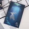 thumbnail image 6 of 30pcs Vintage Luminous Postcard Glow In The Dark Ocean Greeting Post Card Novelt, 6 of 15