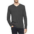 thumbnail image 1 of Calvin Klein suéter de punto para hombre, gris, grande Calvin Klein  Pull-over, 1 of 2
