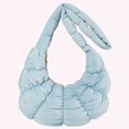 thumbnail image 4 of Bolso Bandolera Elegante  Acolchado Plisado para Mujer Hobo, 4 of 5