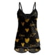 thumbnail image 3 of MKLEKYY Conjunto De Pijama De Dos Piezas Con Cuello En V, Chaleco Y Pantalones Cortos, Estampado De Corazón Suave, Para Mujer, Ropa De Dormir Para El Hogar, 3 of 4