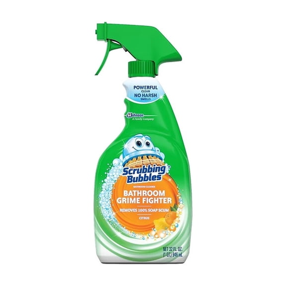 STAR- Scrubbing Bubbles Bathroom Grime Fighter Cleaner Citrus 32 Oz. (306111)