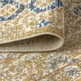 thumbnail image 6 of JONATHAN Y SHABBY CHIC Stirling English Country Argyle Blue/Gold 5 ft. x 8 ft. Area Rug (SBC301A-5), 6 of 8