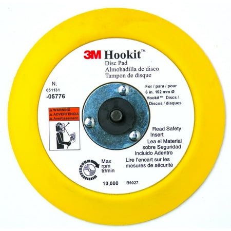 UPC: 0051131057760 | 3M 5776 Hookit Disc Pad 6 in.