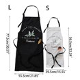 thumbnail image 2 of Adjustable parent-child apron with pockets, sleeveless and waterproof, children's size S, 2 of 5