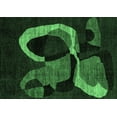 thumbnail image 1 of Ahgly Company Indoor Rectangle Oriental Emerald Green Modern Area Rugs, 4' x 6', 1 of 4