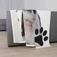 thumbnail image 4 of I Love My Boston Terrier Sherpa Blanket, 4 of 7