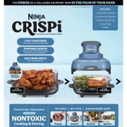 Ninja Crispi Glass Air Fryer 4-Qt, 3-in-1, Air Fry Recrisp, Portable, Dishwasher Safe, FN100ND Blue
