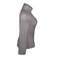 thumbnail image 3 of Suéter George para dama, con Cuello Ruso Manga Larga Gris Talla G, 3 of 4