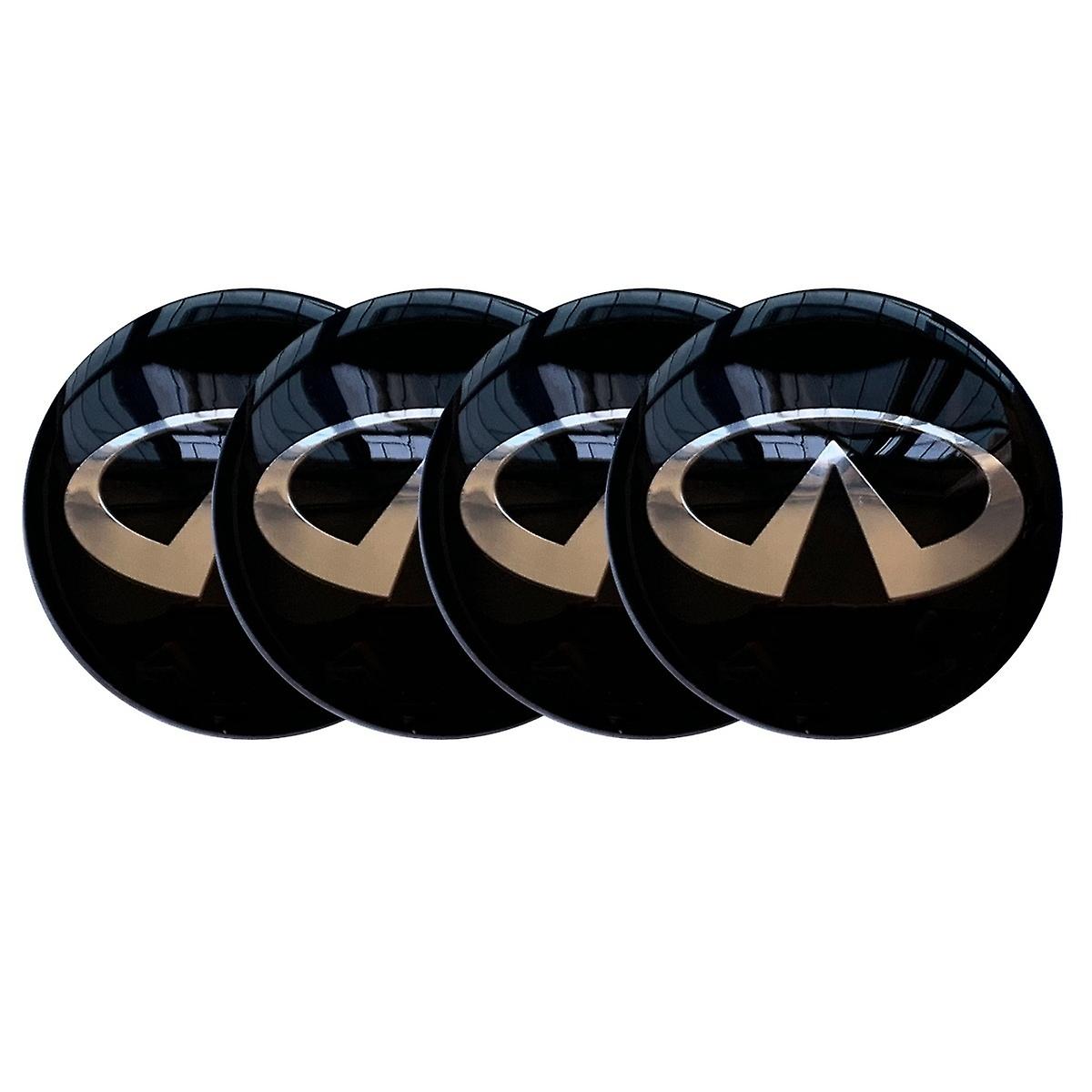 4x 65mm 2.56'' Car Wheel Center Hub Caps Emblem Sticker Decal Badge Car  Accessories For Ford Toyota Nissan Cadillac Mazda Kia Hyundai  Etc-SIZE：infiniti
